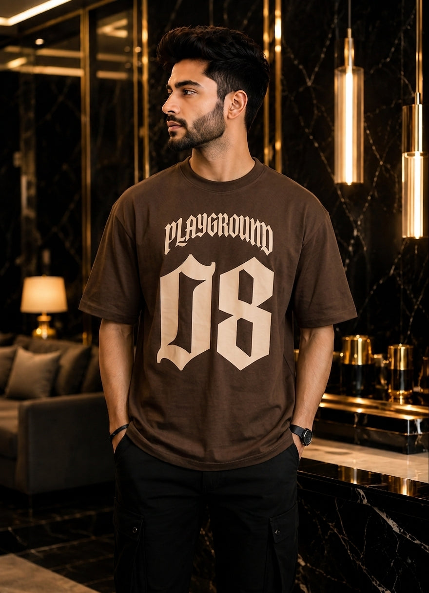 08 Graphic Jersey T-Shirt for Men โ Premium Streetwear Collection