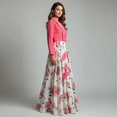 sleeve'less maxi with koti