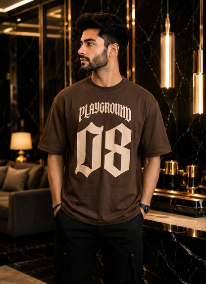 08 Graphic Jersey T-Shirt for Men – Premium Streetwear Collection