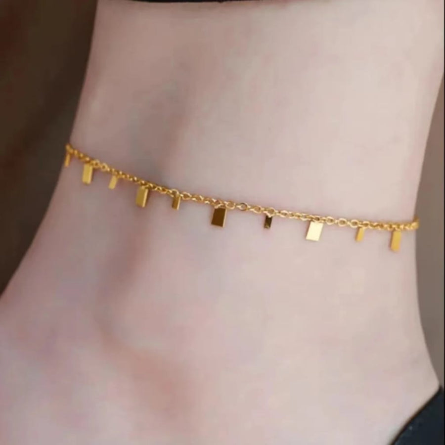 Luxury Golden  Charm Anklet