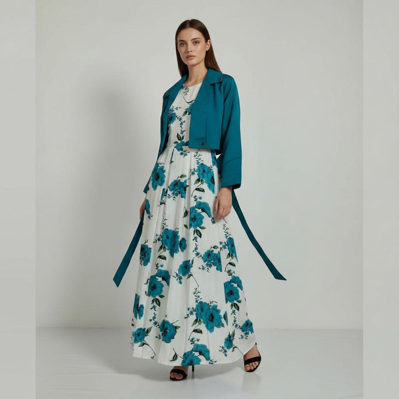 sleeve'less maxi with koti